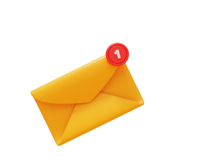 yellow_envelope_with_notification_new_email_message_in_the_inbox_web_icon_3d_illustration копия 1
